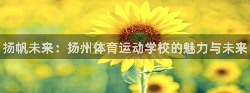 J9官方正版app官方：扬帆未来：扬州体育运动学校的