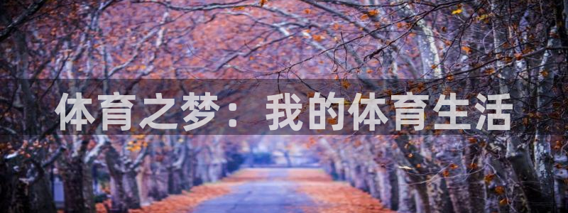 J9官方正版app娱乐首页网站大全：体育之梦：我的体